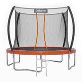 Lejump 305/366cm Sunrise Durchmesser Trampolin mit 8 Stangen, für Outdoor,Fitness und den Garten, mit Sicherheitnetz